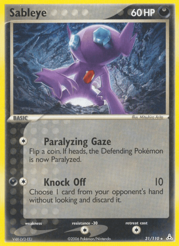 Sableye (31/110) [EX: Holon Phantoms] (Online Only)
