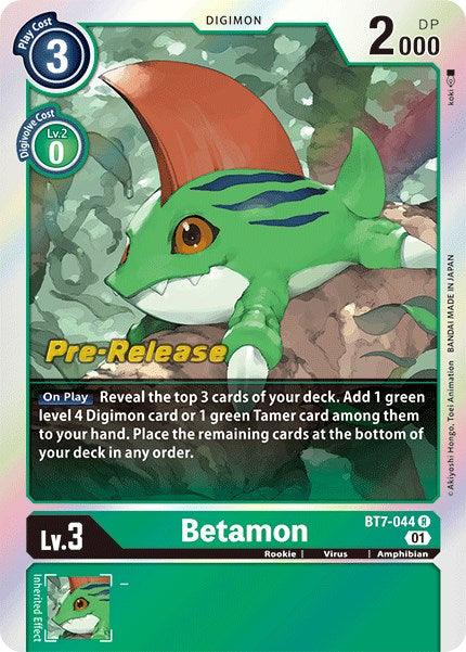Betamon [BT7-044] [Next Adventure Pre-Release Cards] (ONLINE ORDER ONLY)