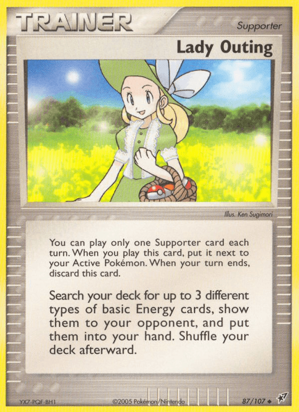 Lady Outing (87/107) [EX: Deoxys] (Online Only)