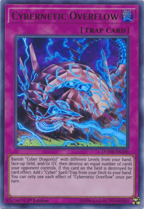 Cybernetic Overflow [DUOV-EN100] Ultra Rare (ONLINE ORDER ONLY)