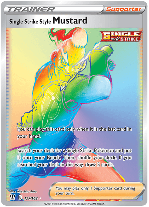 Single Strike Style Mustard (177/163) [Sword & Shield: Battle Styles] (Online Only)