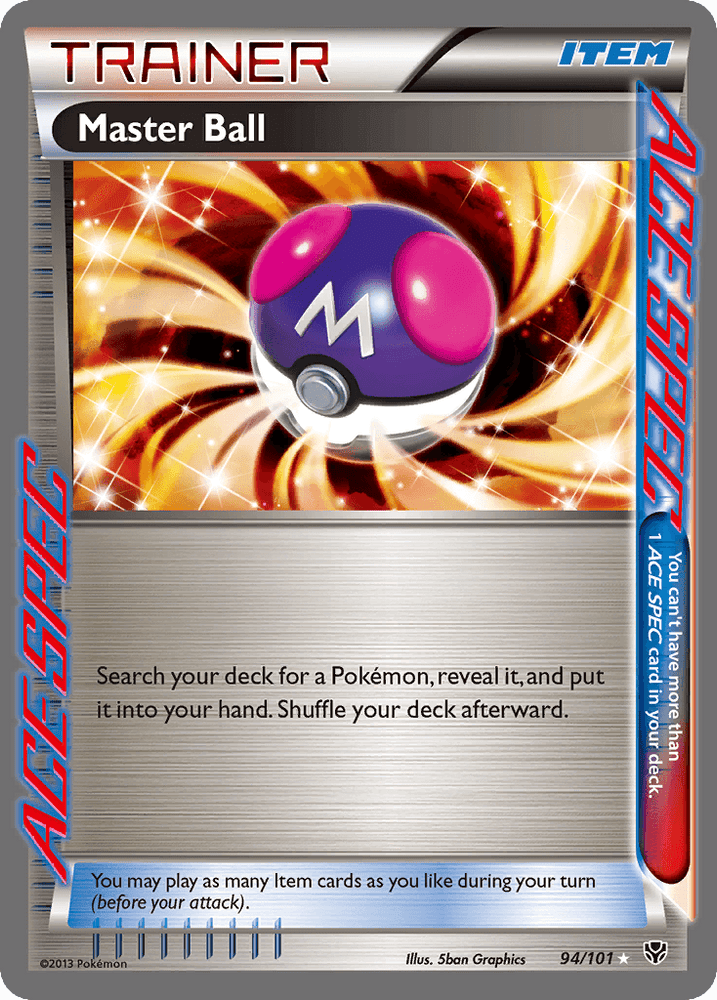 Master Ball (94/101) [Black & White: Plasma Blast] (Online Only)