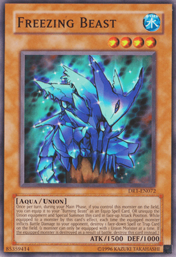 Freezing Beast [DR1-EN072] Common (ONLINE ORDER ONLY)