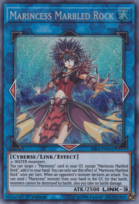 Marincess Marbled Rock [RIRA-EN042] Secret Rare (ONLINE ORDER ONLY)