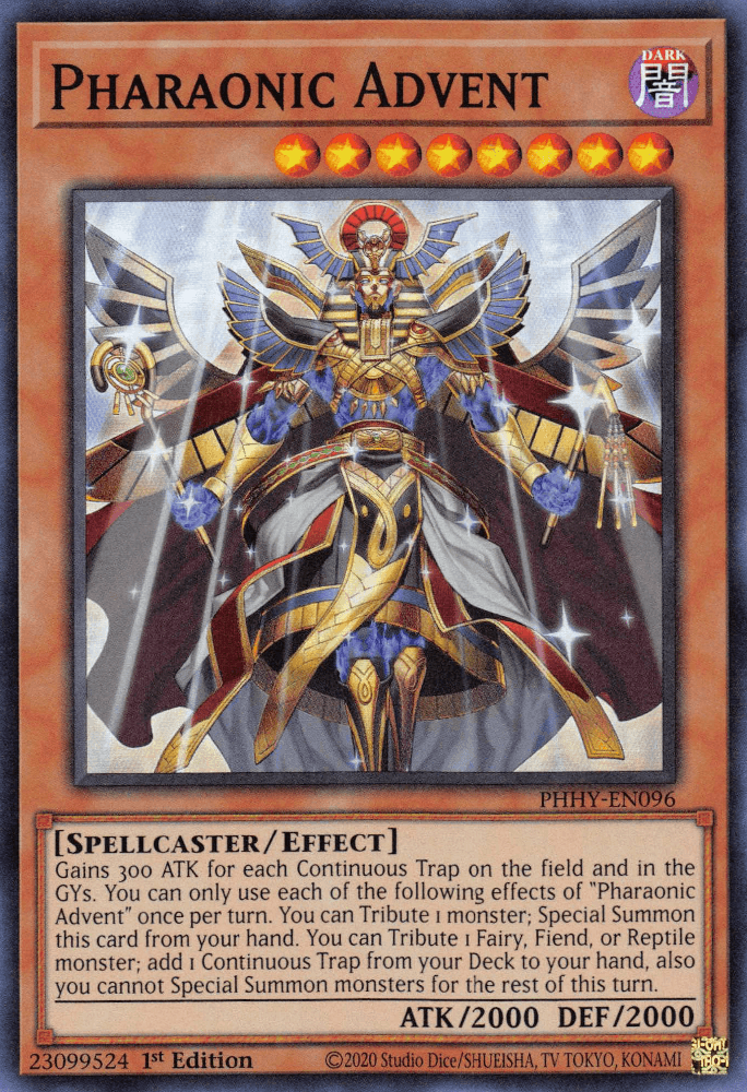 Pharaonic Advent [PHHY-EN096] Super Rare (ONLINE ORDER ONLY)