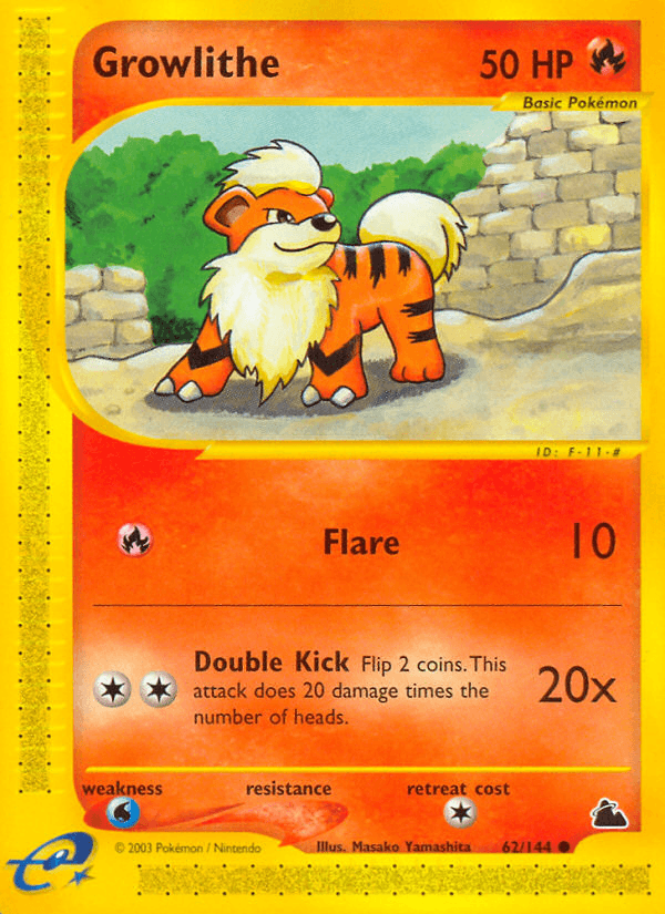 Growlithe (62/144) [Skyridge] (Online Only)