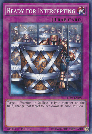 Ready for Intercepting [BP03-EN192] Shatterfoil Rare (ONLINE ORDER ONLY)