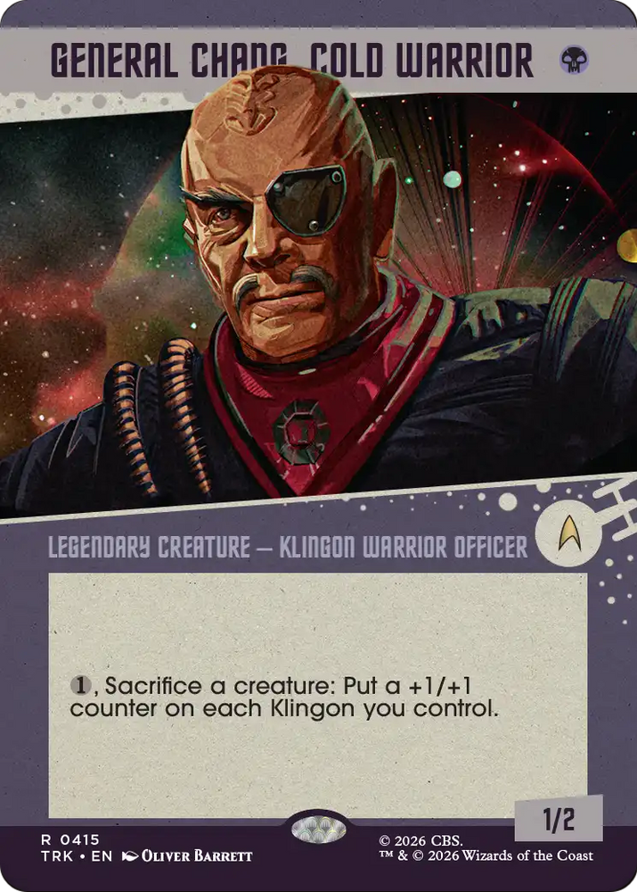 General Chang, Cold Warrior (0415) (Showcase) [Star Trek]