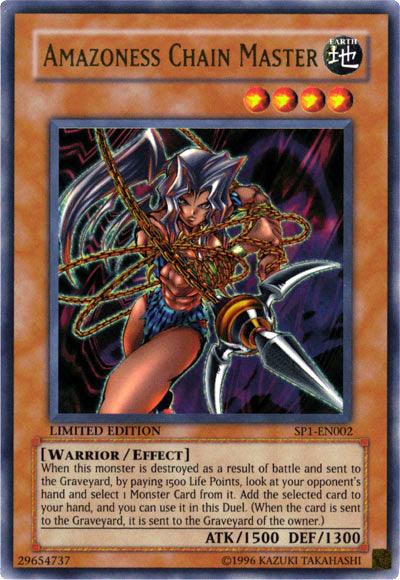 Amazoness Chain Master [SP1-EN002] Ultra Rare (ONLINE ORDER ONLY)
