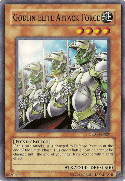 Goblin Elite Attack Force [DR04-EN020] Super Rare (ONLINE ORDER ONLY)