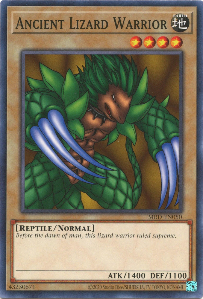 Ancient Lizard Warrior (25th Anniversary) [MRD-EN050] Common (ONLINE ORDER ONLY)