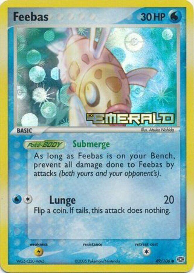 Feebas (49/106) (Stamped) [EX: Emerald] (Online Only)