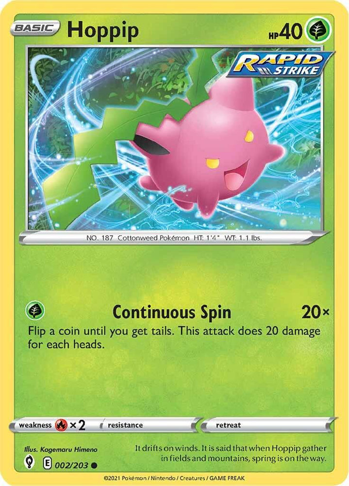Hoppip (002/203) [Sword & Shield: Evolving Skies] (Online Only)