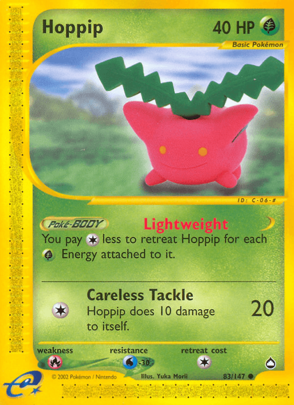 Hoppip (83/147) [Aquapolis] (Online Only)