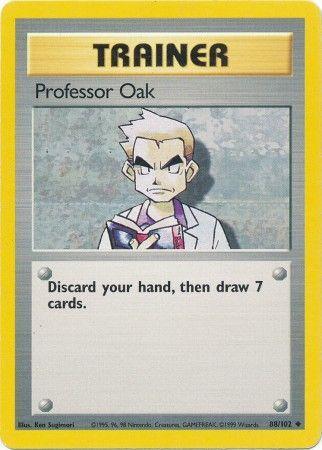Professor Oak (88/102) [Base Set Unlimited] (Online Only)
