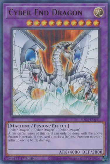 Cyber End Dragon [SDCS-EN041] Ultra Rare (ONLINE ORDER ONLY)