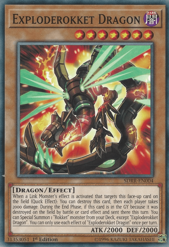Exploderokket Dragon [SDRR-EN004] Common (ONLINE ORDER ONLY)