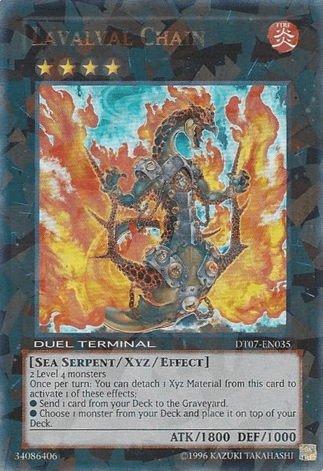 Lavalval Chain [DT07-EN035] Ultra Rare (ONLINE ORDER ONLY)