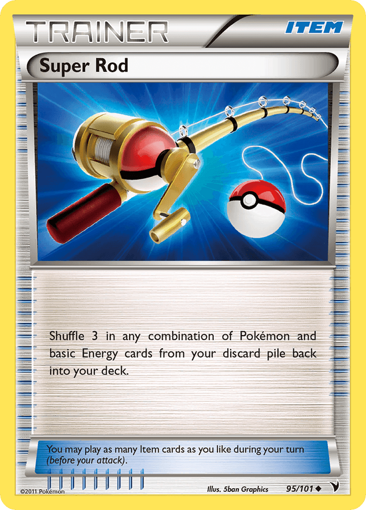 Super Rod (95/101) [Black & White: Noble Victories] (Online Only)