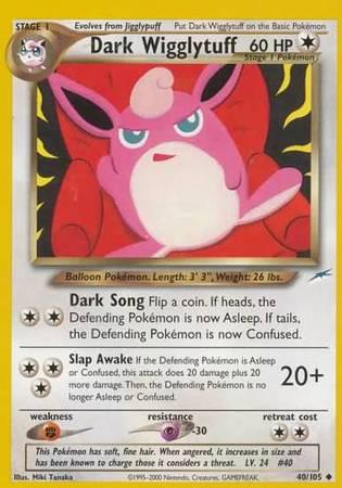 Dark Wigglytuff (40/105) [Neo Destiny Unlimited] (Online Only)