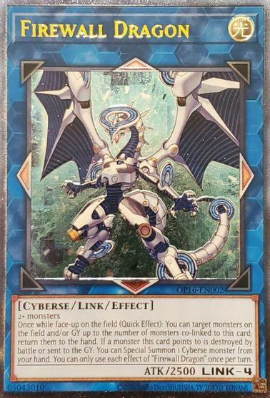 Firewall Dragon [OP16-EN002] Ultimate Rare (ONLINE ORDER ONLY)