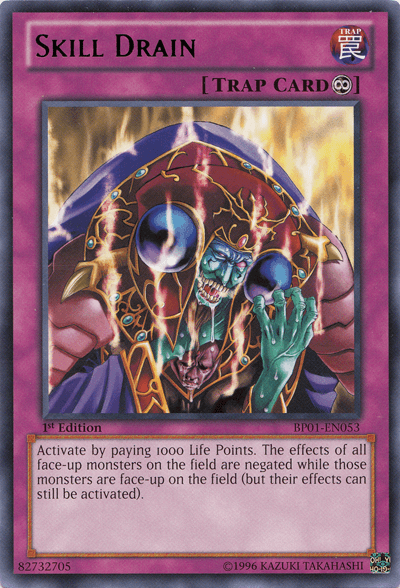 Skill Drain [BP01-EN053] Rare (ONLINE ORDER ONLY)