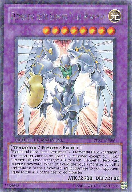 Elemental Hero Shining Flare Wingman [DT03-EN086] Rare (ONLINE ORDER ONLY)