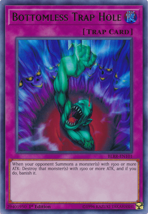 Bottomless Trap Hole [BLRR-EN101] Ultra Rare (ONLINE ORDER ONLY)
