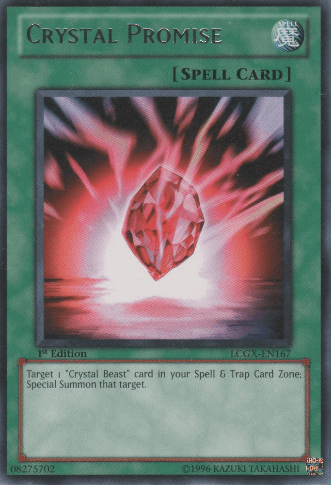 Crystal Promise [LCGX-EN167] Rare (ONLINE ORDER ONLY)