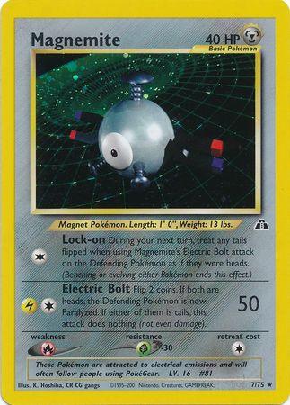 Magnemite (7/75) [Neo Discovery Unlimited] (Online Only)