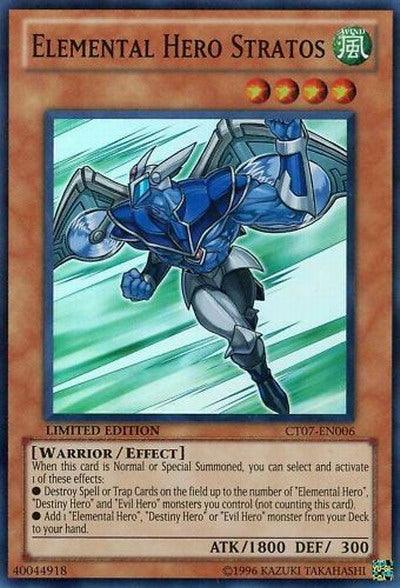 Elemental Hero Stratos [CT07-EN006] Super Rare (ONLINE ORDER ONLY)