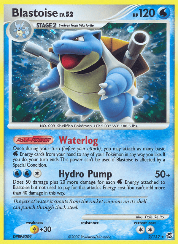 Blastoise (2/132) [Diamond & Pearl: Secret Wonders] (Online Only)