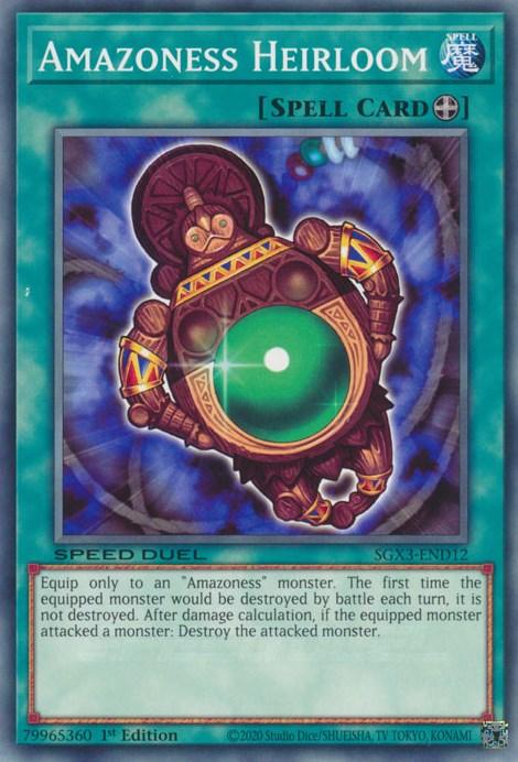 Amazoness Heirloom [SGX3-END12] Common (ONLINE ORDER ONLY)