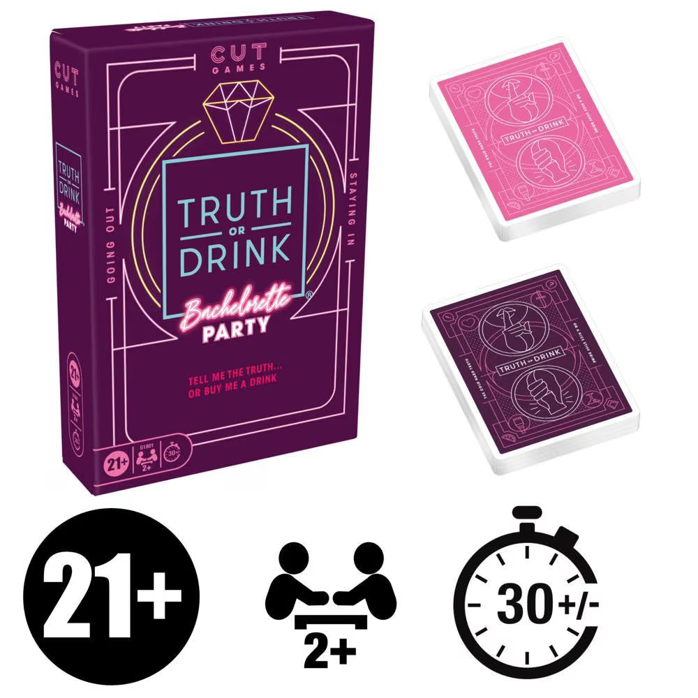 Truth or Drink: Bachelorette (ONLINE ORDER ONLY)