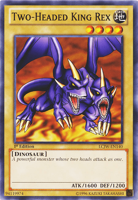 Two-Headed King Rex [LCJW-EN140] Common (ONLINE ORDER ONLY)