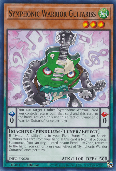 Symphonic Warrior Guitariss [DIFO-EN020] Common (ONLINE ORDER ONLY)