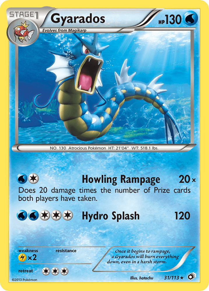 Gyarados (31/113) [Black & White: Legendary Treasures] (Online Only)