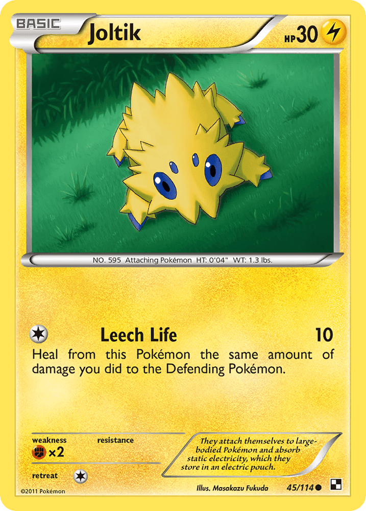 Joltik (45/114) [Black & White: Base Set] (Online Only)