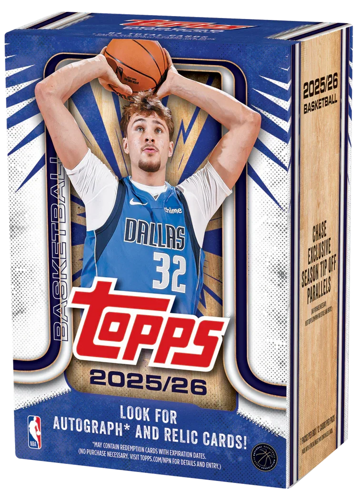 2025-26 Topps Basketball - Value Box (ONLINE ORDER ONLY)