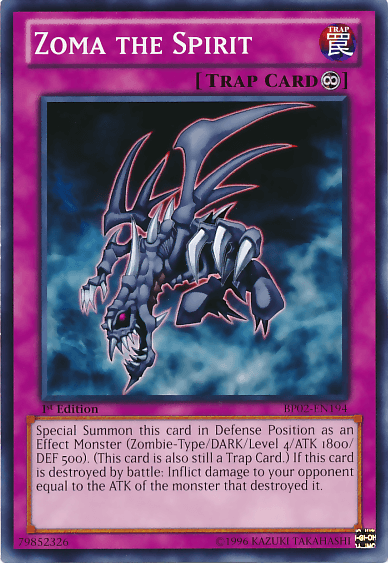 Zoma the Spirit [BP02-EN194] Common (ONLINE ORDER ONLY)
