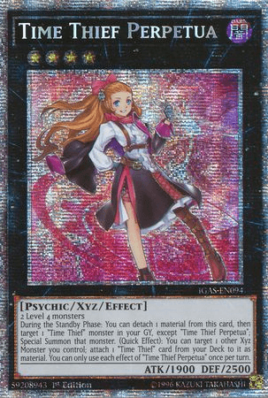 Time Thief Perpetua [IGAS-EN094] Starlight Rare (ONLINE ORDER ONLY)