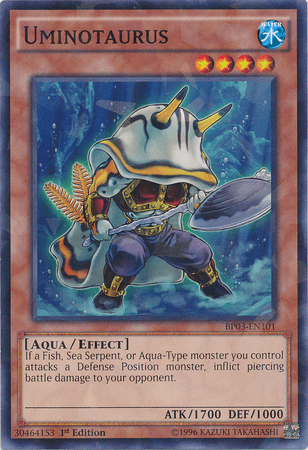 Uminotaurus [BP03-EN101] Shatterfoil Rare (ONLINE ORDER ONLY)