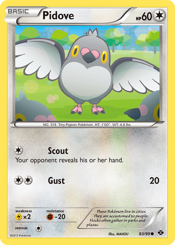 Pidove (83/99) [Black & White: Next Destinies] (Online Only)