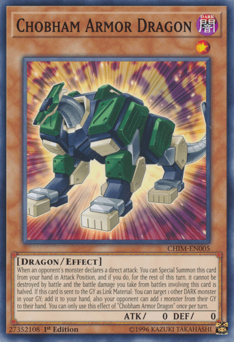 Chobham Armor Dragon [CHIM-EN005] Common (ONLINE ORDER ONLY)