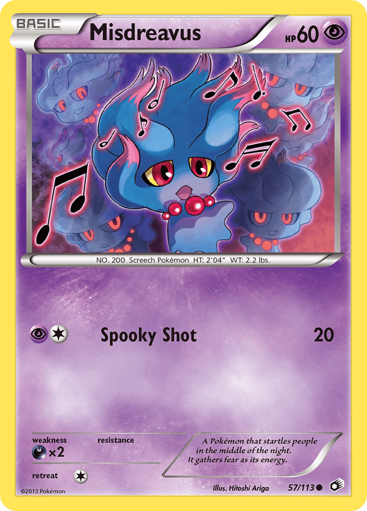 Misdreavus (57/113) [Black & White: Legendary Treasures] (Online Only)