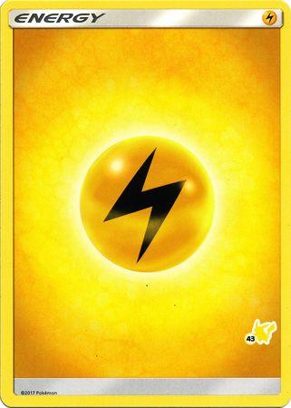 Lightning Energy (Pikachu Stamp #43) [Battle Academy 2020] (Online Only)