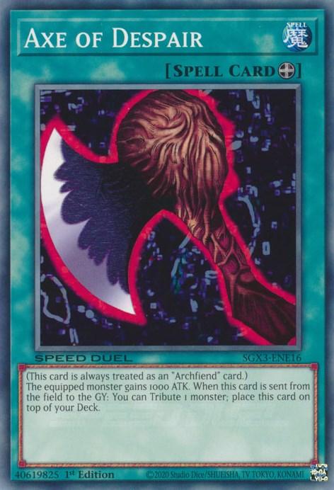 Axe of Despair [SGX3-ENE16] Common (ONLINE ORDER ONLY)