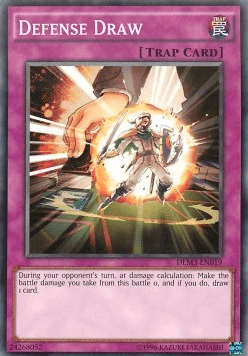 Defense Draw [DEM3-EN019] Common (ONLINE ORDER ONLY)