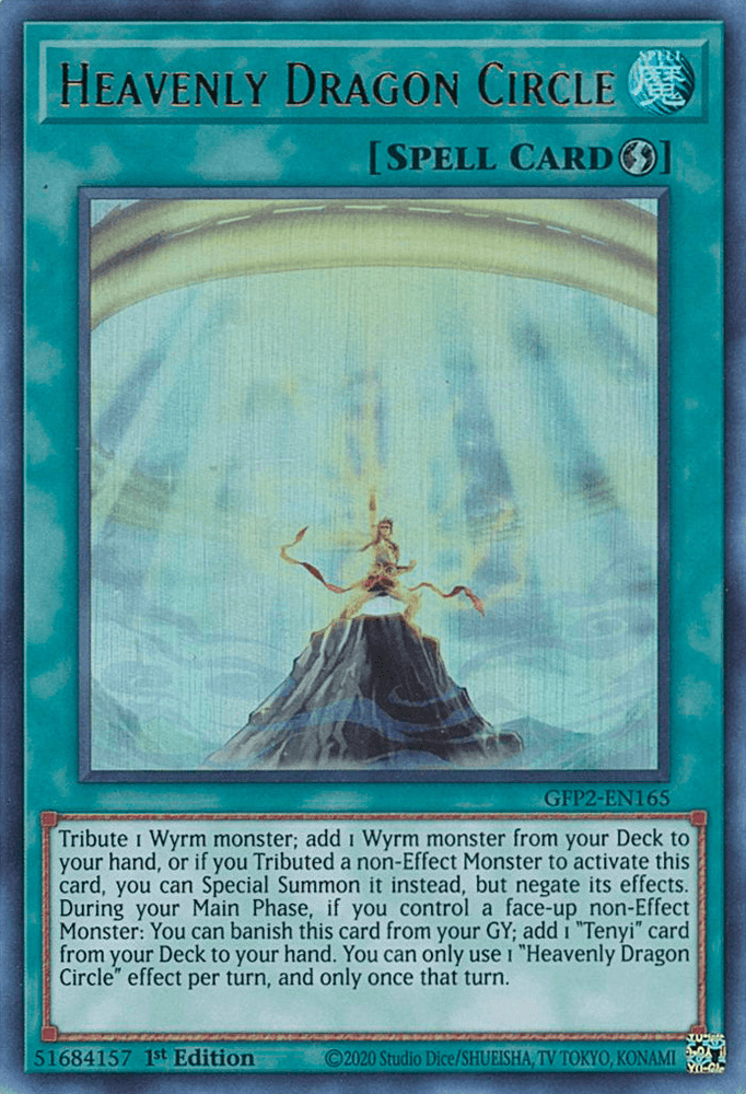 Heavenly Dragon Circle [GFP2-EN165] Ultra Rare (ONLINE ORDER ONLY)