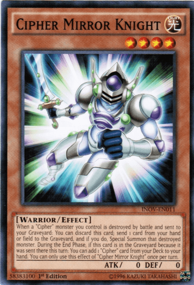 Cipher Mirror Knight [INOV-EN011] Common (ONLINE ORDER ONLY)